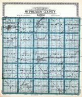 McPherson County Map, McPherson County 1921